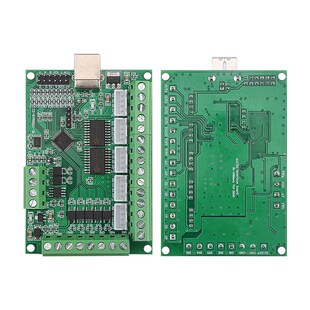 12-24V MACH3 V2.1五轴雕刻机主板5轴接口插座步进电机驱动接口板