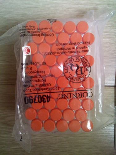 螺口尖底离心管带架子 Corning 15ml