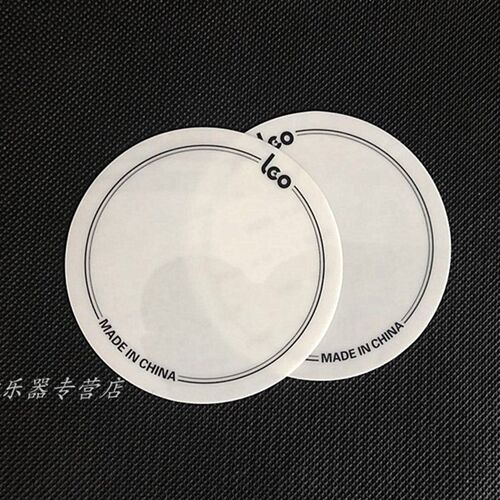 LEO利欧 底鼓补强贴单踩双踩贴架子鼓地鼓加强贴鼓皮保护贴两片装