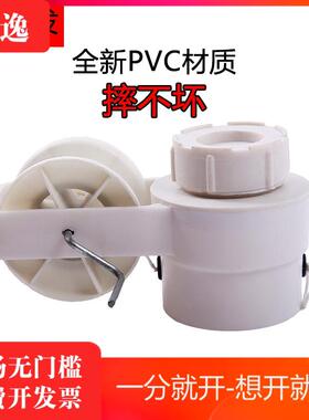 塑料墨斗耐摔自动划线器手动手摇式工地放线器装修木工专用带棉线