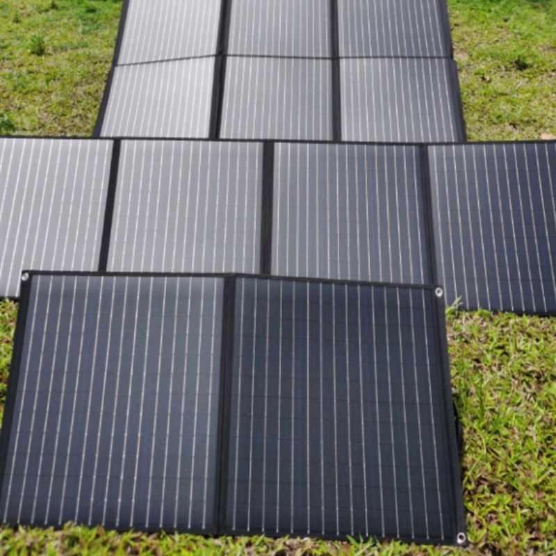 户外太阳能折叠板单晶300w400w500w大功率移动电源便携式充电板