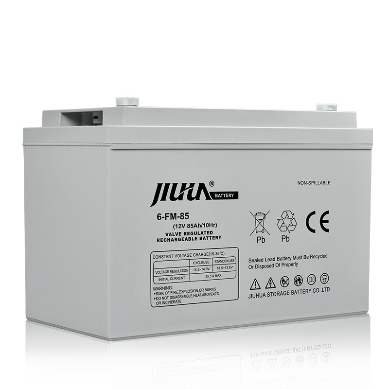 12V85AH铅酸免维护蓄电池照明UPS太阳能路灯储能发电备用电源电瓶