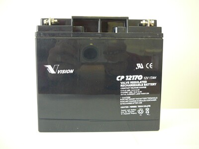 正品VISION CP12170 12V17AH电梯设备 UPS电源 S-VDR船舶用蓄电池