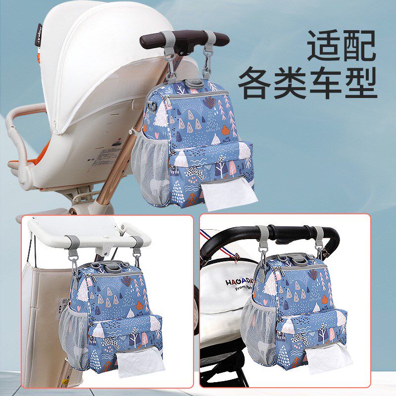 婴儿车挂包宝宝推车收纳多功能大容量通用防水置物袋溜娃神器配件