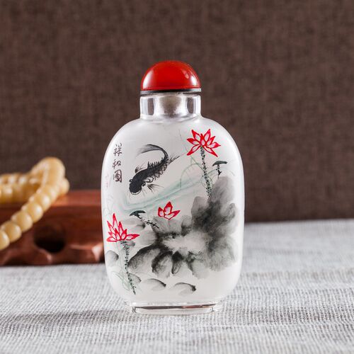 匠心中国风小礼品内画鼻烟壶民族特色礼品送老外工艺品出国手工