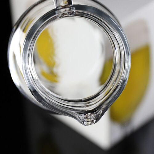 加厚分酒壶玻璃白酒酒扎小扎壶公壶酒吧红酒壶带把手商用可印LOGO