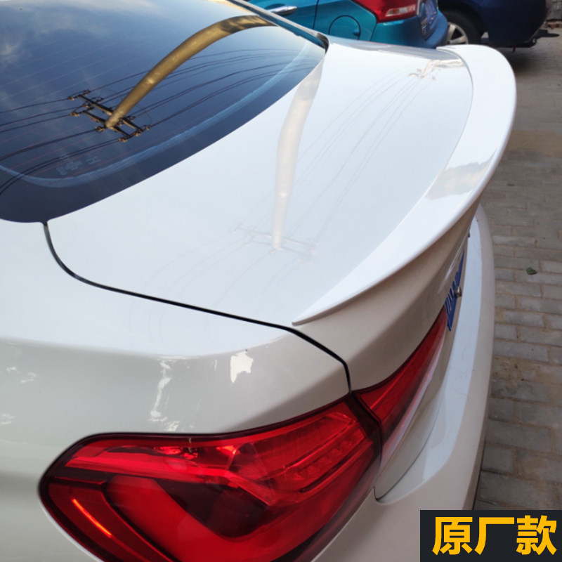适用于17-21款宝马1系尾翼118i 120i 125i三厢改装免打孔后尾翼