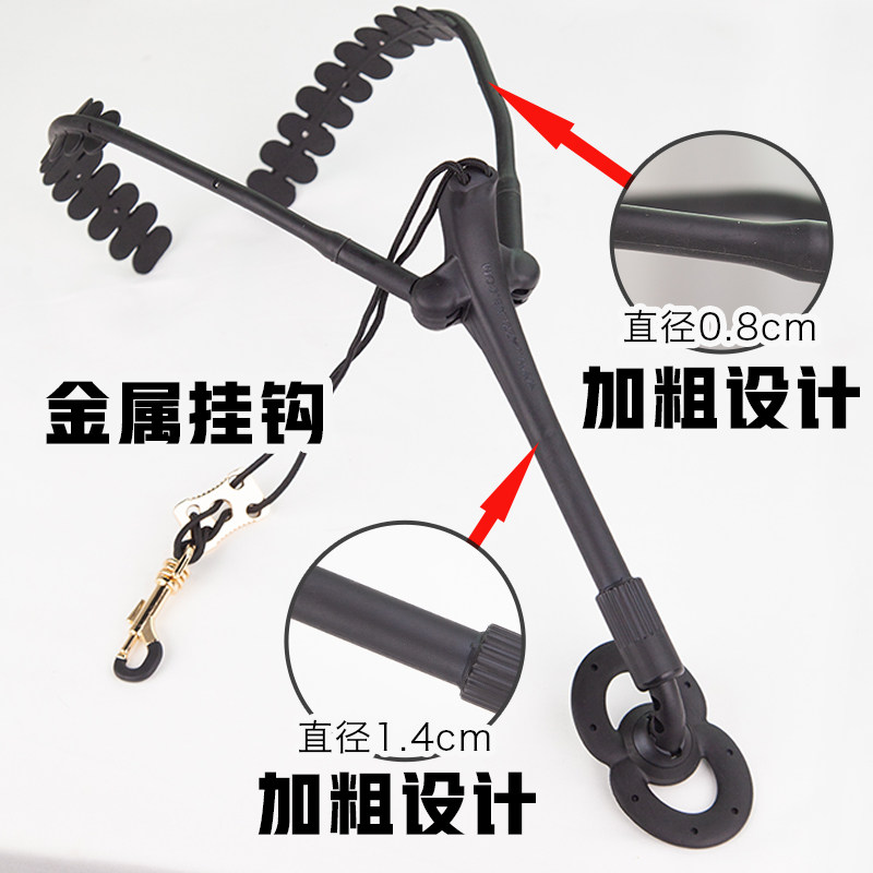 降e调降b中音次中音通用萨克斯双肩背带电吹管挂带脖带背带架配件