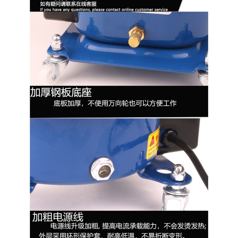 汽车空调抽打两用真空泵加氟维修的工具冷媒表加注冰箱可调电机检