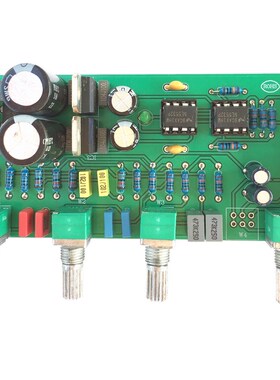 ne5532前级前置功放音调可调2604双运放音频放大器12V前级成品板