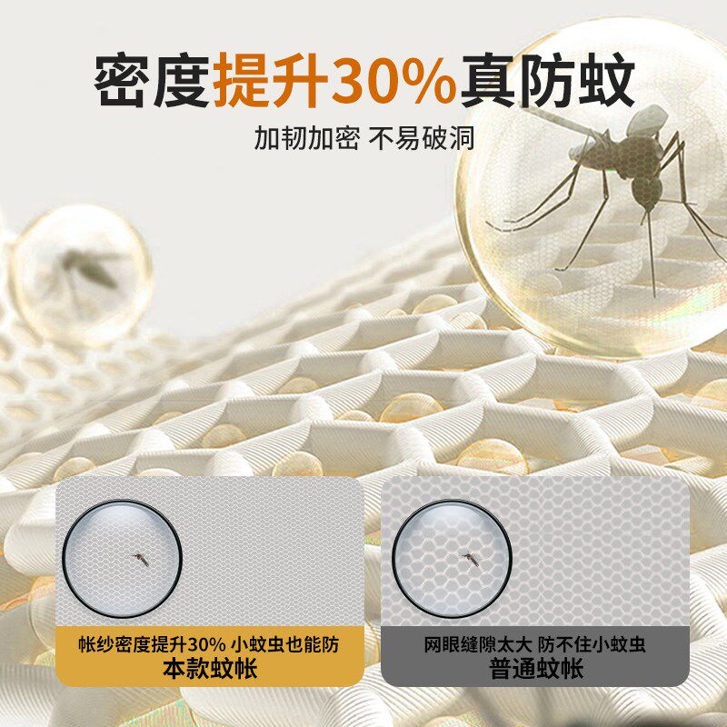 蒙古包蚊帐防尘顶学生宿舍单人蚊子防摔床护栏家用免安装可折叠