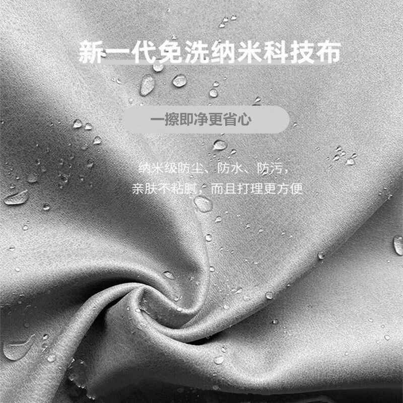 防水防油皮围裙长袖大人男女时尚工作服厨房餐饮家用罩衣秋冬护衣