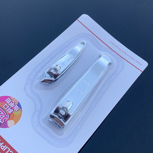 日美不锈钢指甲钳斜口剪家用美甲修甲套装包邮 大号指甲剪刀尖头