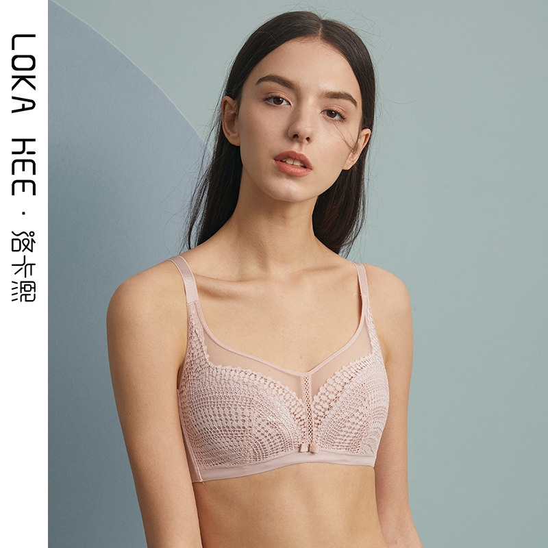 抹胸式防走光内衣女薄款无钢圈聚拢上托胸罩无海绵U大胸显小文胸