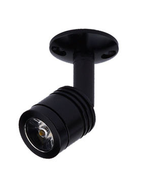 低压12V明装小射灯led吸顶柜台灯1W 酒柜吧台珠宝饰品展柜灯聚光