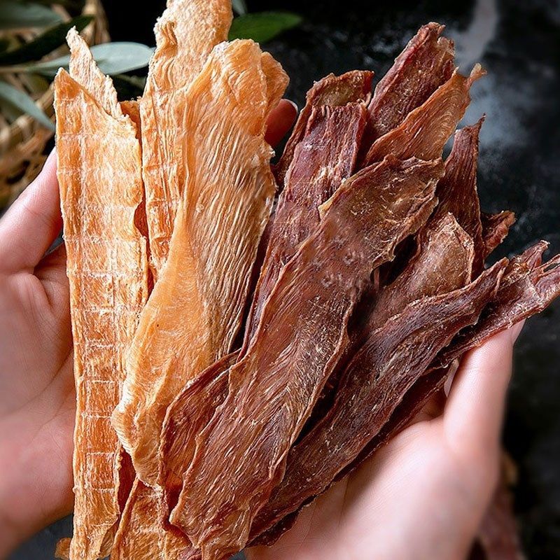 松狮专用鸡肉干鸭肉干狗狗零食宠物小型幼犬磨牙棒鸡胸肉180g