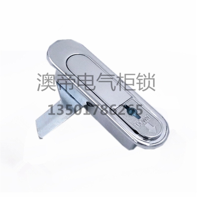 工业设备门锁h控制柜通讯铁皮箱柜锁动力柜机械锁具电柜门锁平面