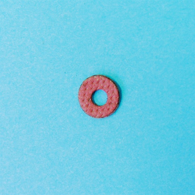 包邮M3*8*厚1mm0.8 0.5毫米0.3螺丝圆形垫圈 红色快巴纸绝缘垫片