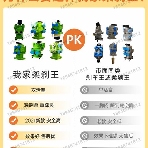 153豪沃j6p天锦乘龙红岩杰狮德龙刹车王总泵柔刹王刹车总泵货车