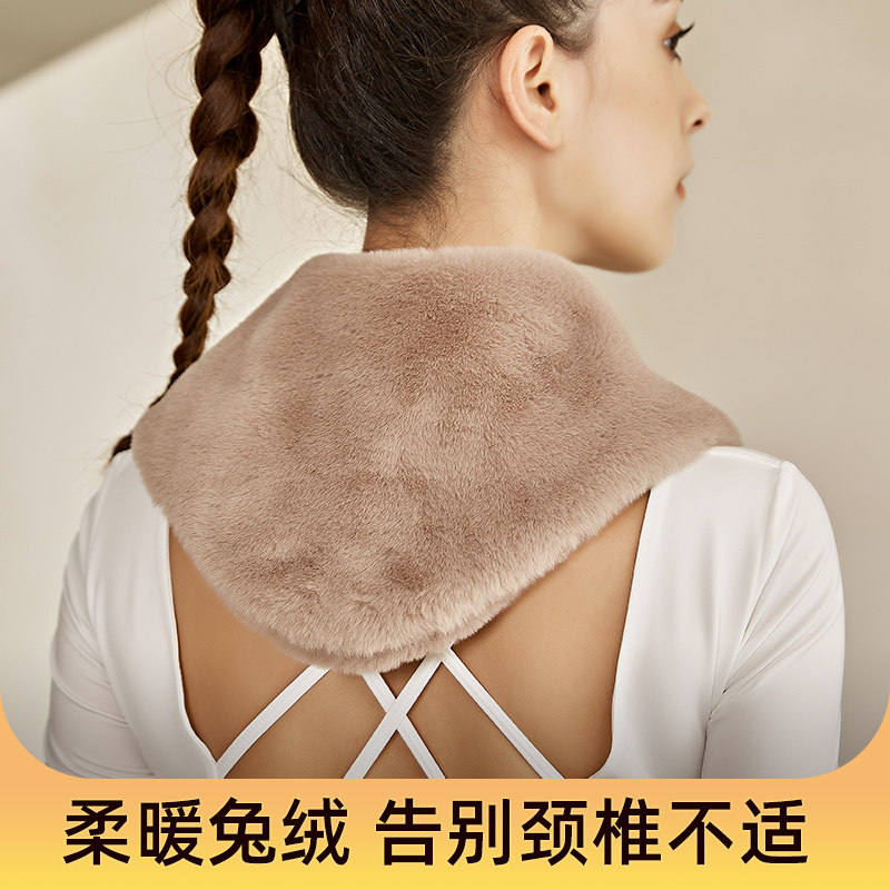 护颈椎脖套小围脖围巾颈部保暖神器脖子防寒女加绒加厚防受凉冬季
