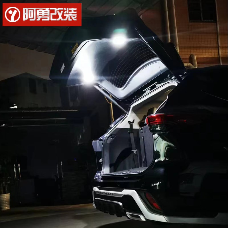 适用22-26款汉兰达LED后备箱照明灯皇冠陆放专用车内顶灯阿勇改装
