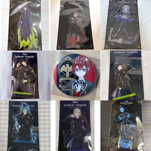 日谷 扭曲仙境展OB立牌riddle azul idia malleus红心寮制度吧唧