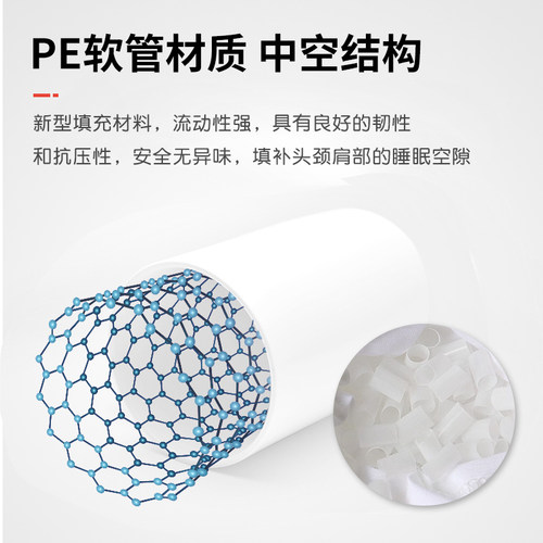 PE软管腰靠办公室护腰靠背垫座椅腰枕椅子靠背久坐办公椅腰垫靠枕