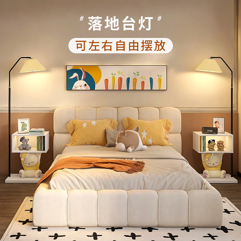 客厅沙发边熊落地灯摆件牀头柜大型卧室家居软装饰品边几乔迁礼物