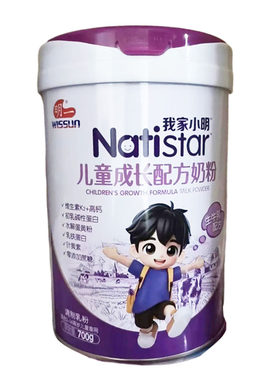 明一儿童成长配方奶粉700克3-14岁儿童我家小明成长学生奶粉