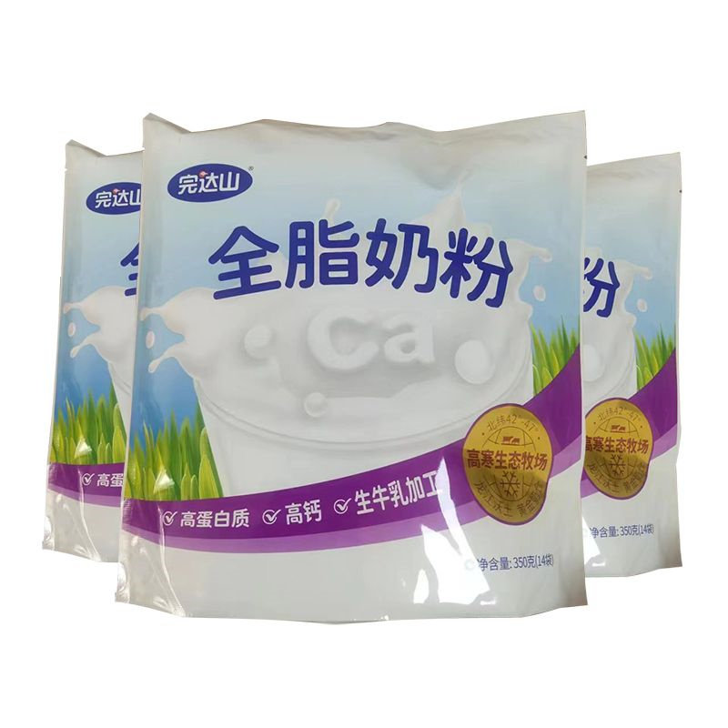 完达山全脂奶粉350g成人生牛乳烘焙牛轧酸奶原料图片
