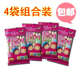 韩国ZEK芝士鳕鱼肠4袋组合装 儿童鳕鱼肠 宝宝零食 包邮