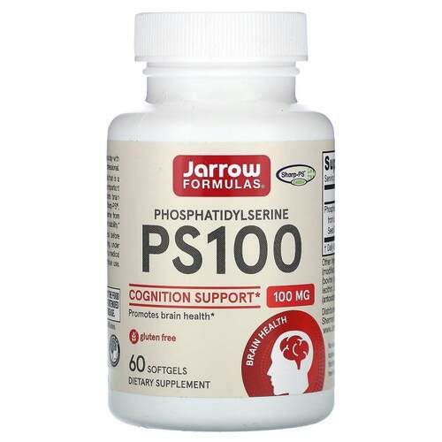 jarrow美国杰诺PS100磷脂酰丝氨酸脑动力脑活素帮助大脑健康