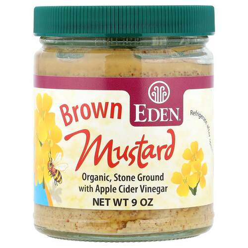 Eden Foods 有机芥末苹果醋调味酱风味独特开胃多种搭配