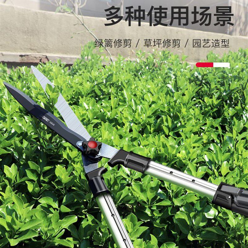 日本进口剪树枝专用剪刀园林修枝剪大剪刀省力园艺草坪绿篱花卉剪