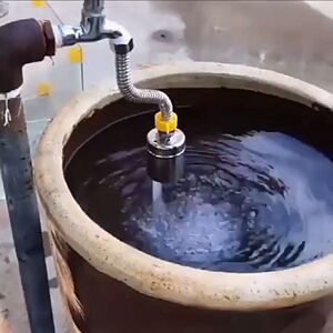 304不锈钢浮球阀水满自停自动上水控制器厨房4分龙头止水阀门开关