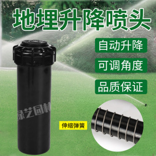 6分DN20仿雨鸟自动升降地埋式旋转喷头球场草坪绿化桥梁场养护