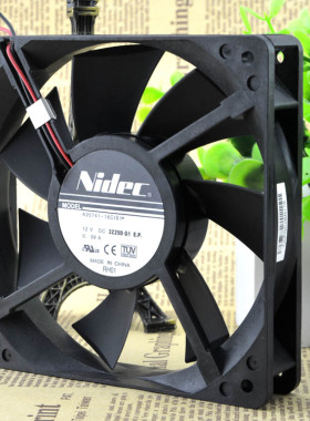 原装正品 NIDEC 12厘米12025风扇 A35741-16CIS1 12V 0.39A双滚珠