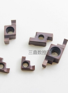 数控小径切槽刀片GER100/150/200/250/300内孔切断刀粒不锈钢