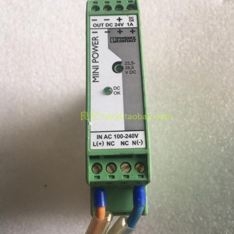 拆机 PHOENIX菲尼克斯 MINI-PS-100-240AC/24DC/1 2938840 电源