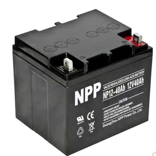 NPP耐普蓄电池NP12-40 12V40AH直流屏UPS电源EPS应急备用电池