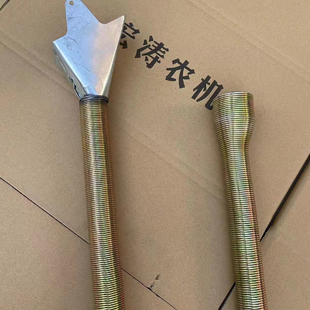玉米免耕机精播机弹簧肥管钢丝管中耕施肥机肥管铁漏斗镀锌肥管