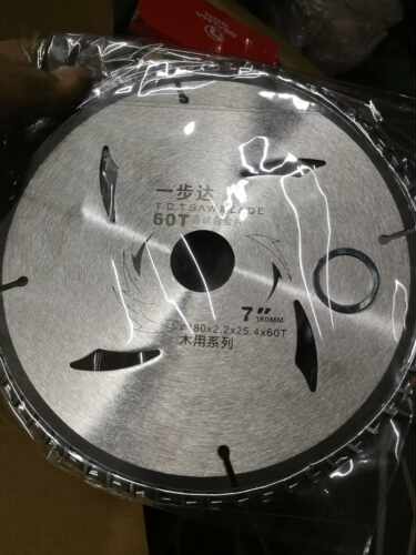 河北锐尔玛一步达7寸60齿 180x2.2x25.4x60t木用系列