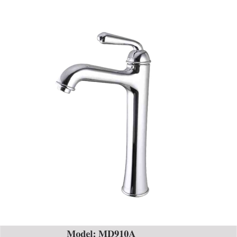 正品埃美柯全铜冷热水面盆龙头台上盆龙头单孔加高MD910A专卖店