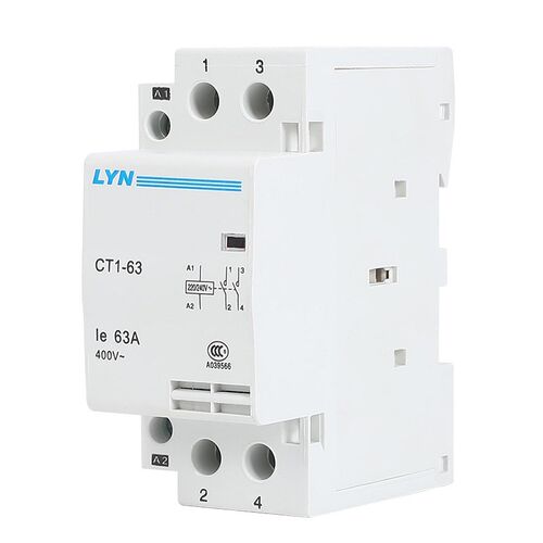 LYN蓝鹰 家用导轨式交流接触器 CT1-63 2P 32A 40A 63A  各种规格