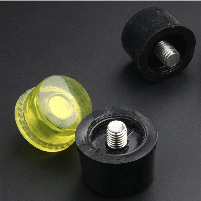 安装锤锤头钢管柄专用安装橡胶锤头小胶锤头尼龙锤头橡皮锤头包邮
