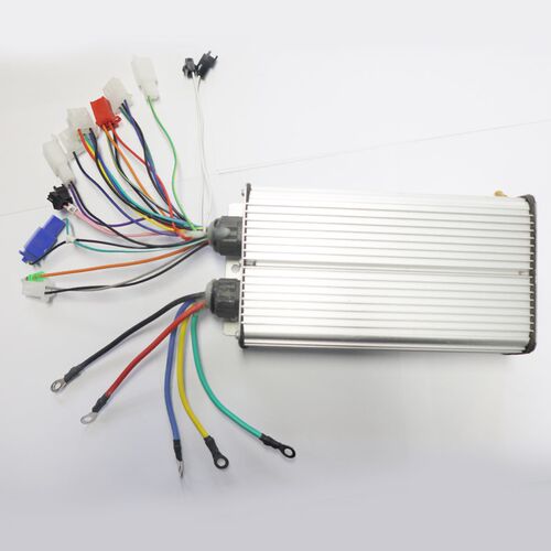 低速工程电动三轮车无刷电机控制器800w15管2速电子刹智能调速器