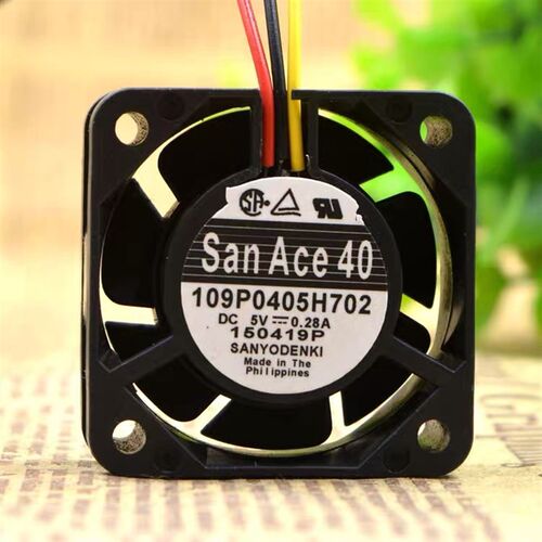 三洋 4CM 4015 DC5V 0.28A 40*40*15MM散热风扇109P0405H702