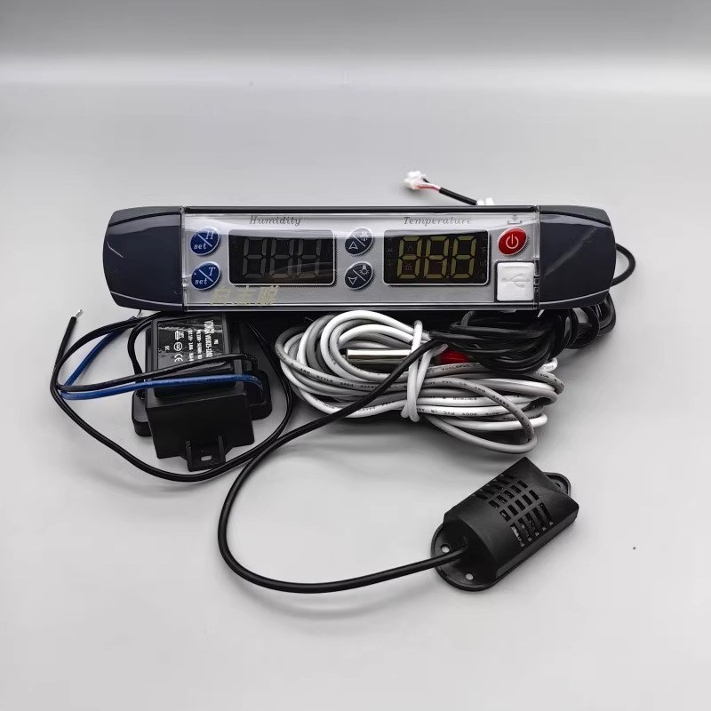 巨创KTC-372C3双显示电疫苗柜血液柜医疗药品柜智能温湿度控制器