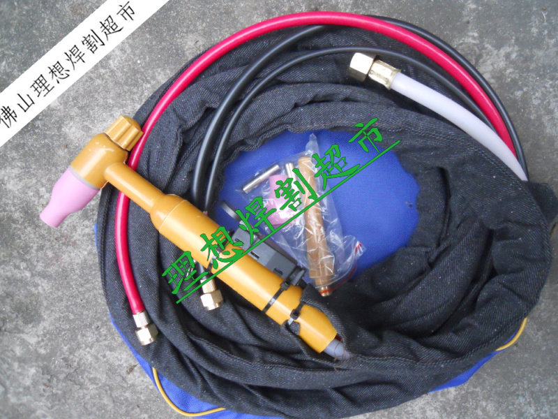 硅胶管 氩弧焊枪总成 QS-300A水冷焊枪 螺母接口