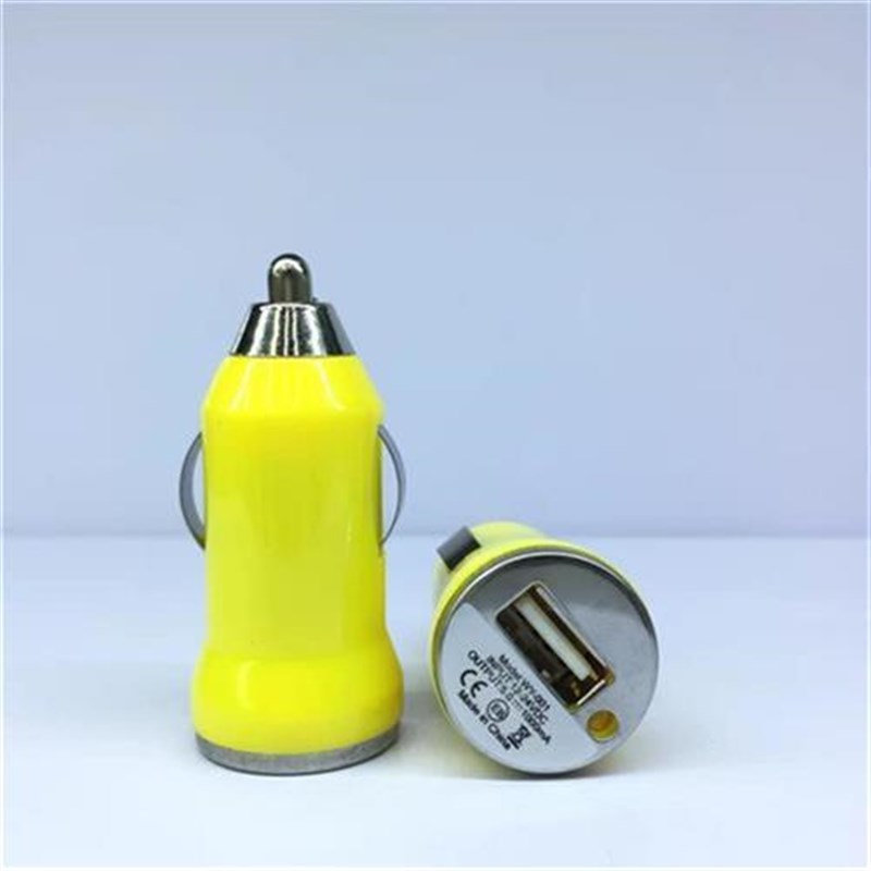 USB接口车充汽车手o机充电器迷你车载充电器贴5V1000MA标签